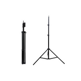 Adjustable Metal Tripod Light Stand Max. Height 1.6M/5.2ft with 1/4 Inch Screw for Photography Studio LED Video Light Umbrella Ring Light, Stand For Non- Infrared Temperature Measurement