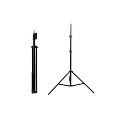 Adjustable Metal Tripod Light Stand Max. Height 1.6M/5.2ft with 1/4 Inch Screw for Photography Studio LED Video Light Umbrella Ring Light, Stand For Non- Infrared Temperature Measurement