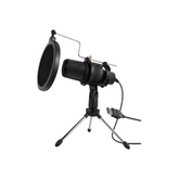 Hypercel HyperGear Sound Advantage Pro-Audio Condenser Microphone, Black