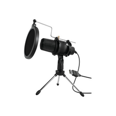Hypercel HyperGear Sound Advantage Pro-Audio Condenser Microphone, Black