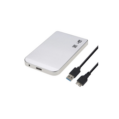 Slim Super Speed 6Gbps Aluminum 2TB 2.5" SATA SSD HDD Hard Disk Drive Box USB 3.0 External Enclosure Case Caddy + USB Cable