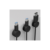 Big Savings! 3 Solid Color Circular Magnetic Cable Organizer, Data Cable Rack for Desktop, Charging Cable Storage, Cable Management Buckle for Home and Office