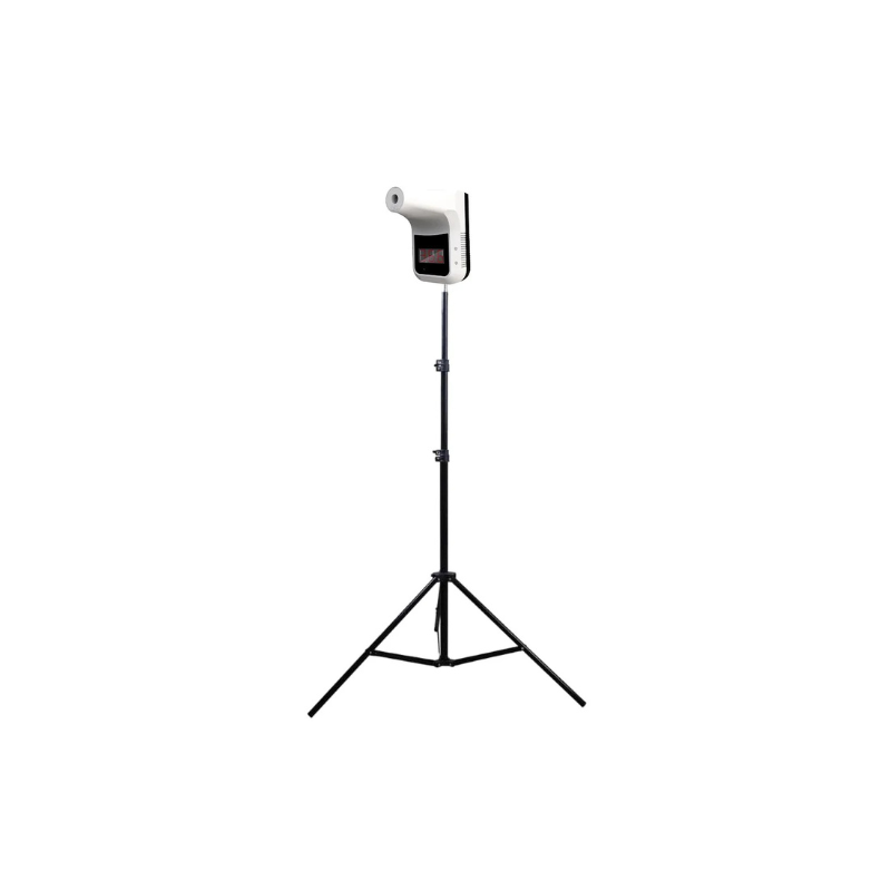 Adjustable Metal Tripod Light Stand Max. Height 1.6M/5.2ft with 1/4 Inch Screw for Photography Studio LED Video Light Umbrella Ring Light, Stand For Non- Infrared Temperature Measurement